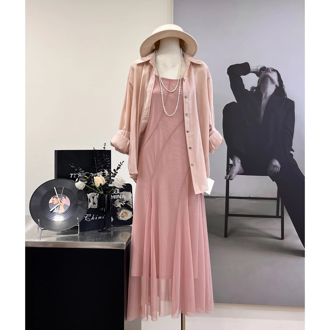 【粉雾香氛】轻奢高定连衣裙-J015-1（无外搭）