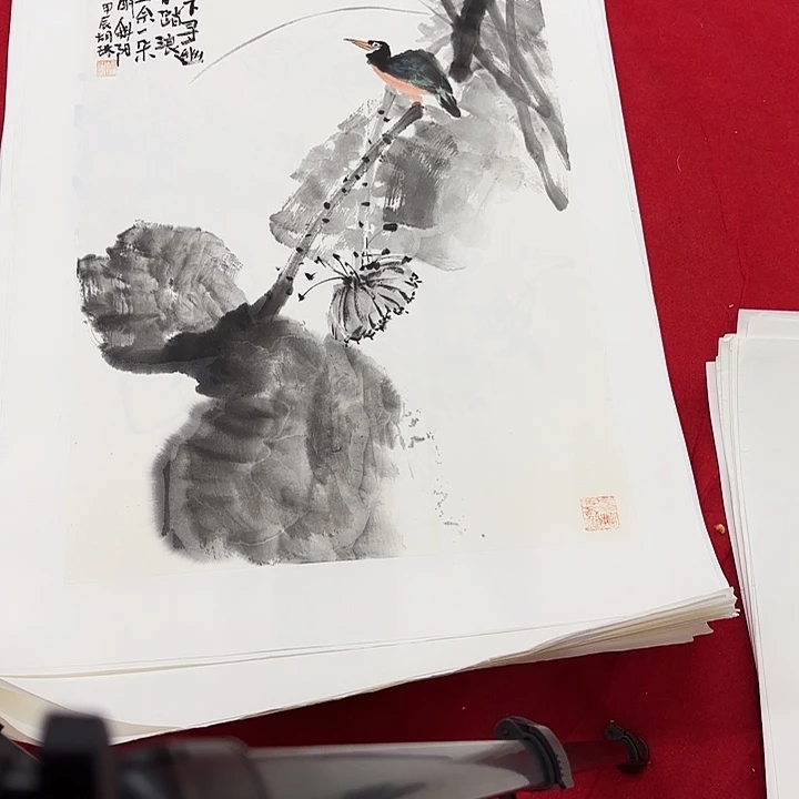 国画花鸟等图案的装饰