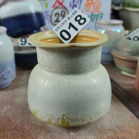 景德镇手工高温陶瓷：内口8高11