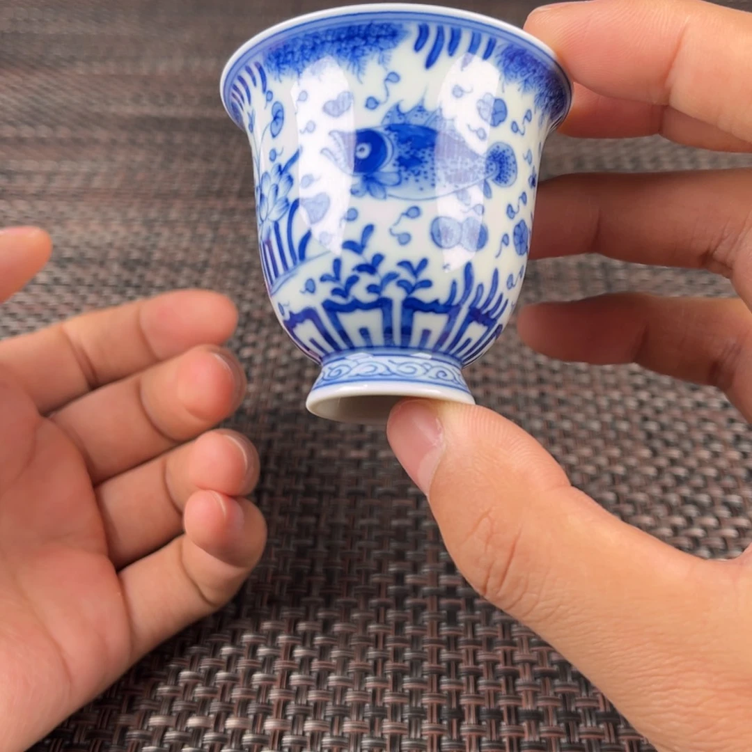瓷片景德镇陶瓷杯子