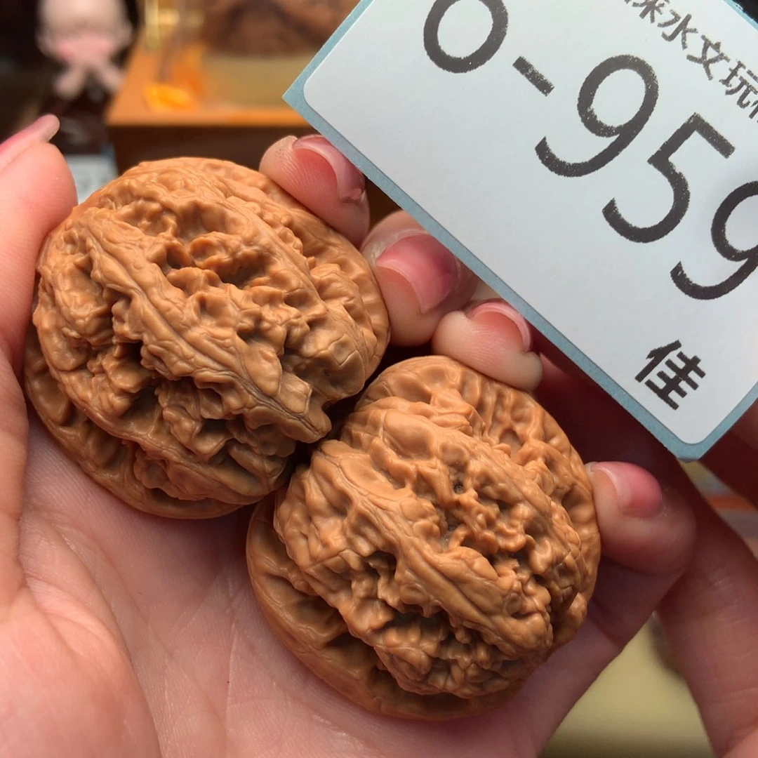 文玩核桃把件39粗筋