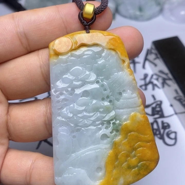 颈饰未镶嵌翡翠翡翠