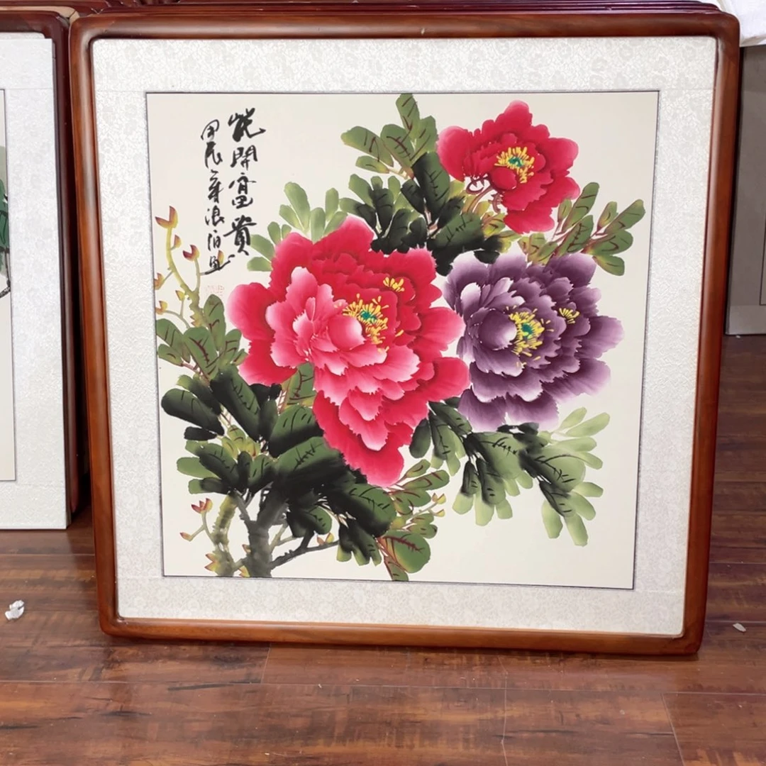 国画带框尺寸63*63厘米