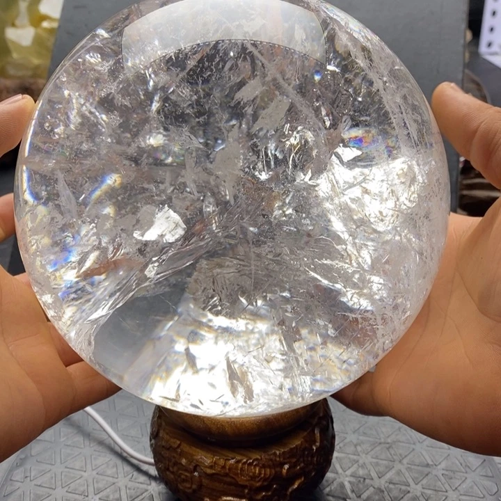 水晶天然水晶居家办公摆件未镶嵌