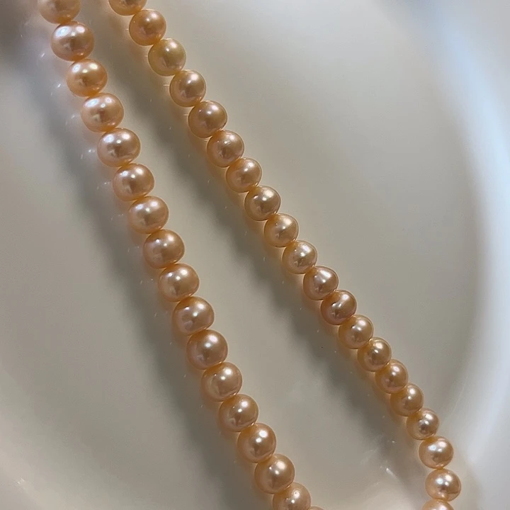 8左右中国红未镶嵌淡水珍珠
