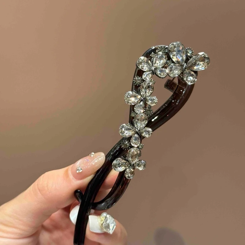 【小魏总珠宝】蝴蝶扭扭夹10cm