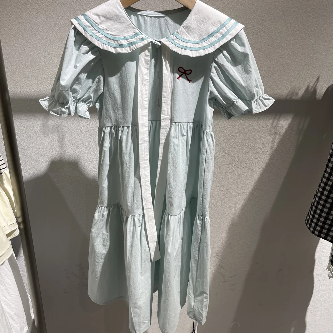 6712儿童学院风连衣裙