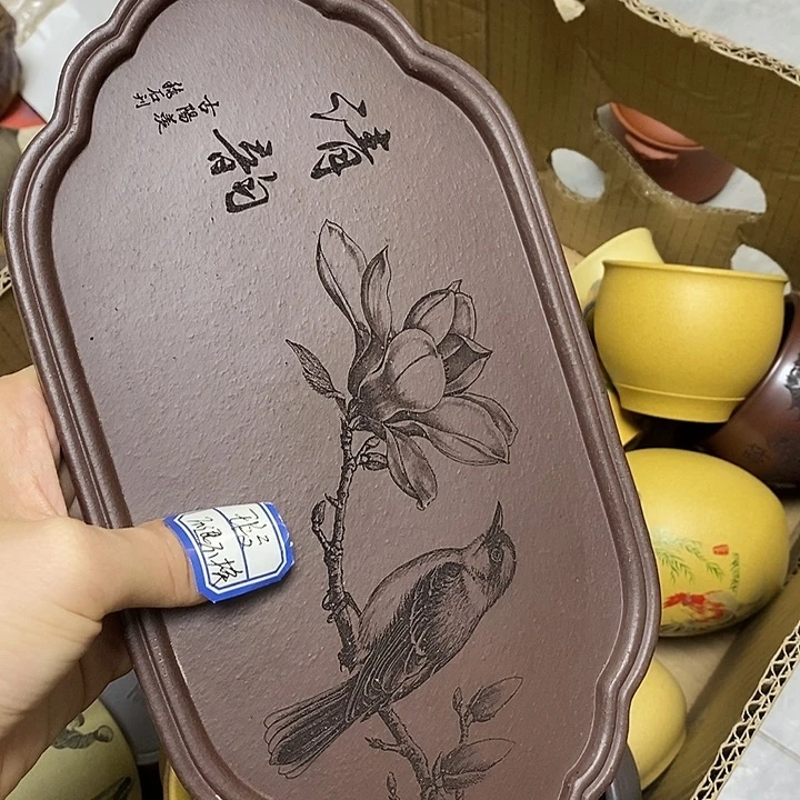 茶杯紫砂瑕疵不退不换，磕碰