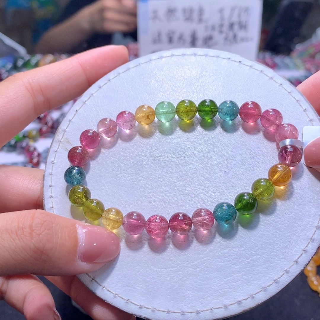 【闪购商品】未镶嵌手串碧玺7.4m