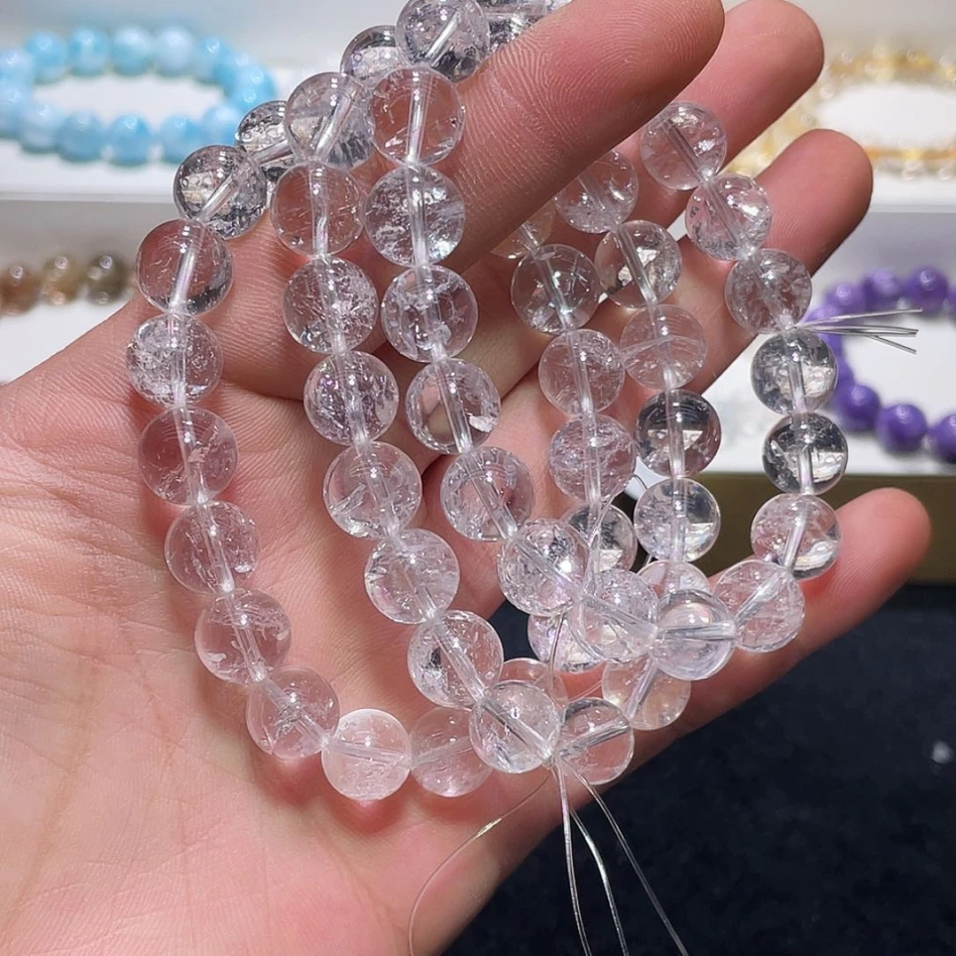 水晶手链未镶嵌白阿塞10.5+多样子任发其一