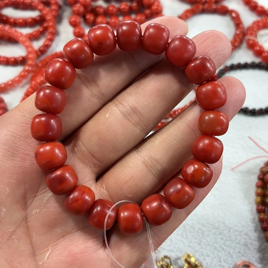 南红玛瑙未镶嵌手串
