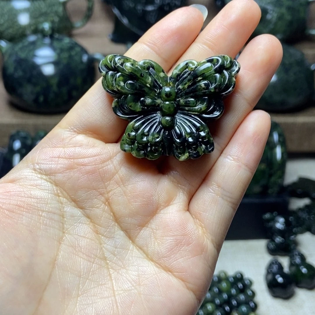 蛇纹石玉未镶嵌药王石