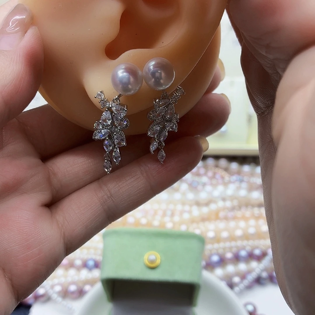 非金属无珍珠耳坠