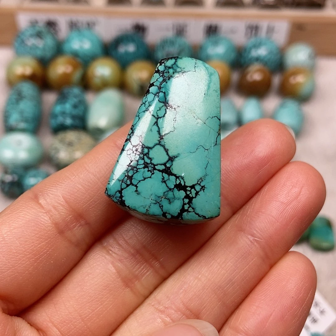未镶嵌绿松石珠宝半成品