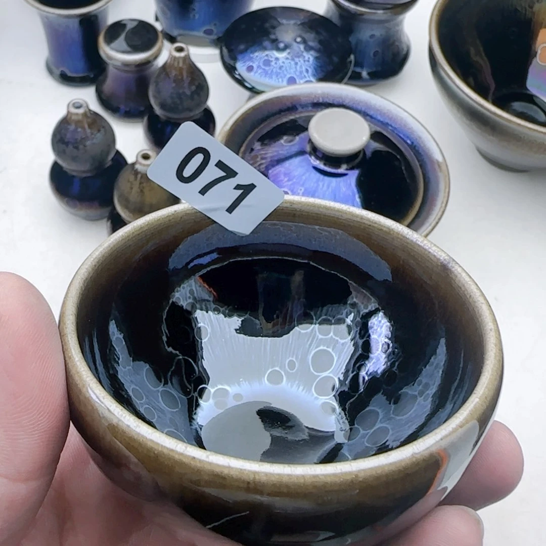 秋***茶盏矅变一物一拍1只0071