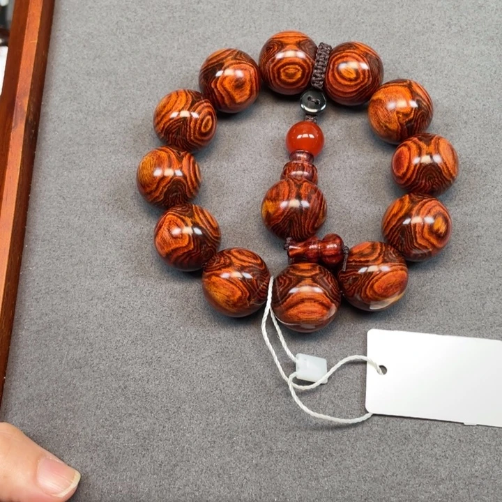 @***浪手串/手链黄花梨/降香黄檀海南黄花梨京剧脸谱20