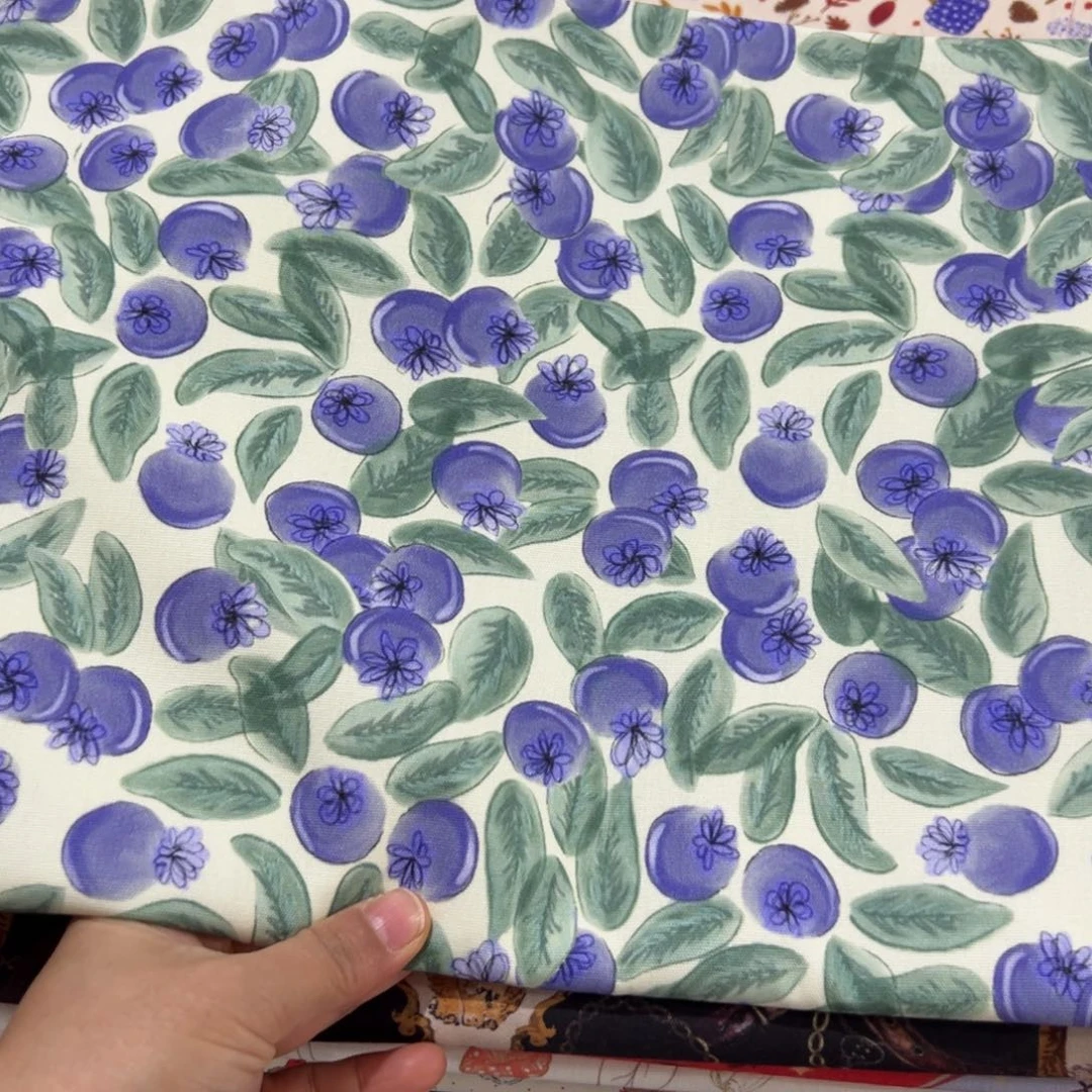 棉福袋一米价纯棉8安帆布1.5宽果子块