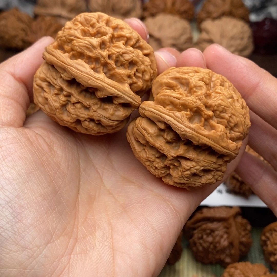 孤***星文玩核桃把件710号43将军