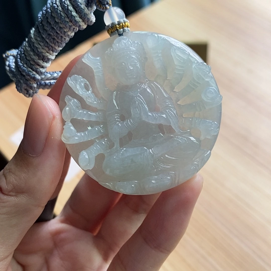 【闪购商品】颈饰未镶嵌翡翠天然缅甸A货翡翠