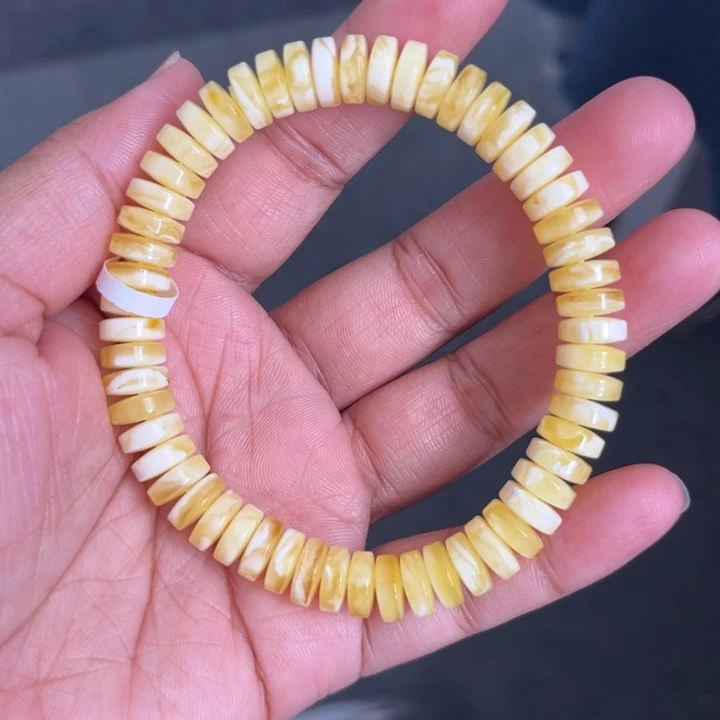 琥珀未镶嵌珠宝奇石M104号8.8+瓷白虎皮妖花