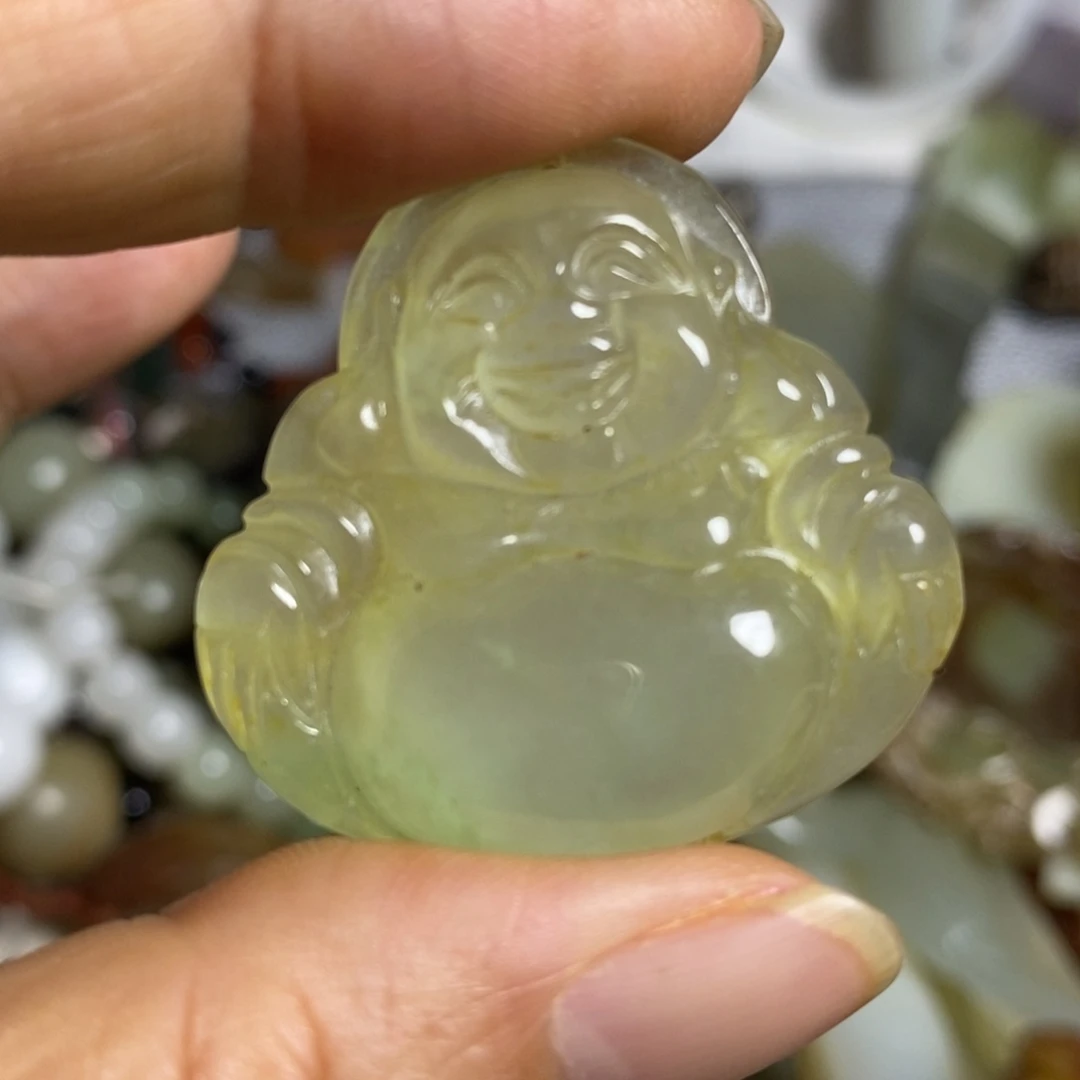 和田玉（糖玉）未镶嵌颈饰