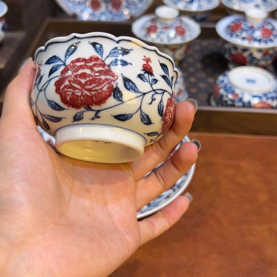 陶摆件景德镇陶瓷茶器百宝箱