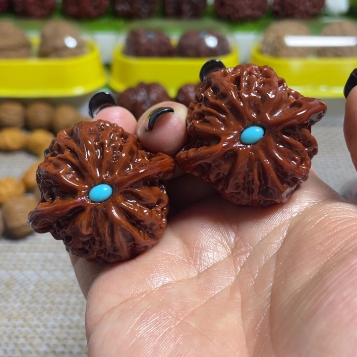 把件文玩核桃40宫灯