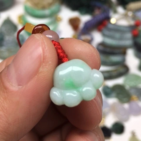 翡翠颈饰未镶嵌新店开业活动价