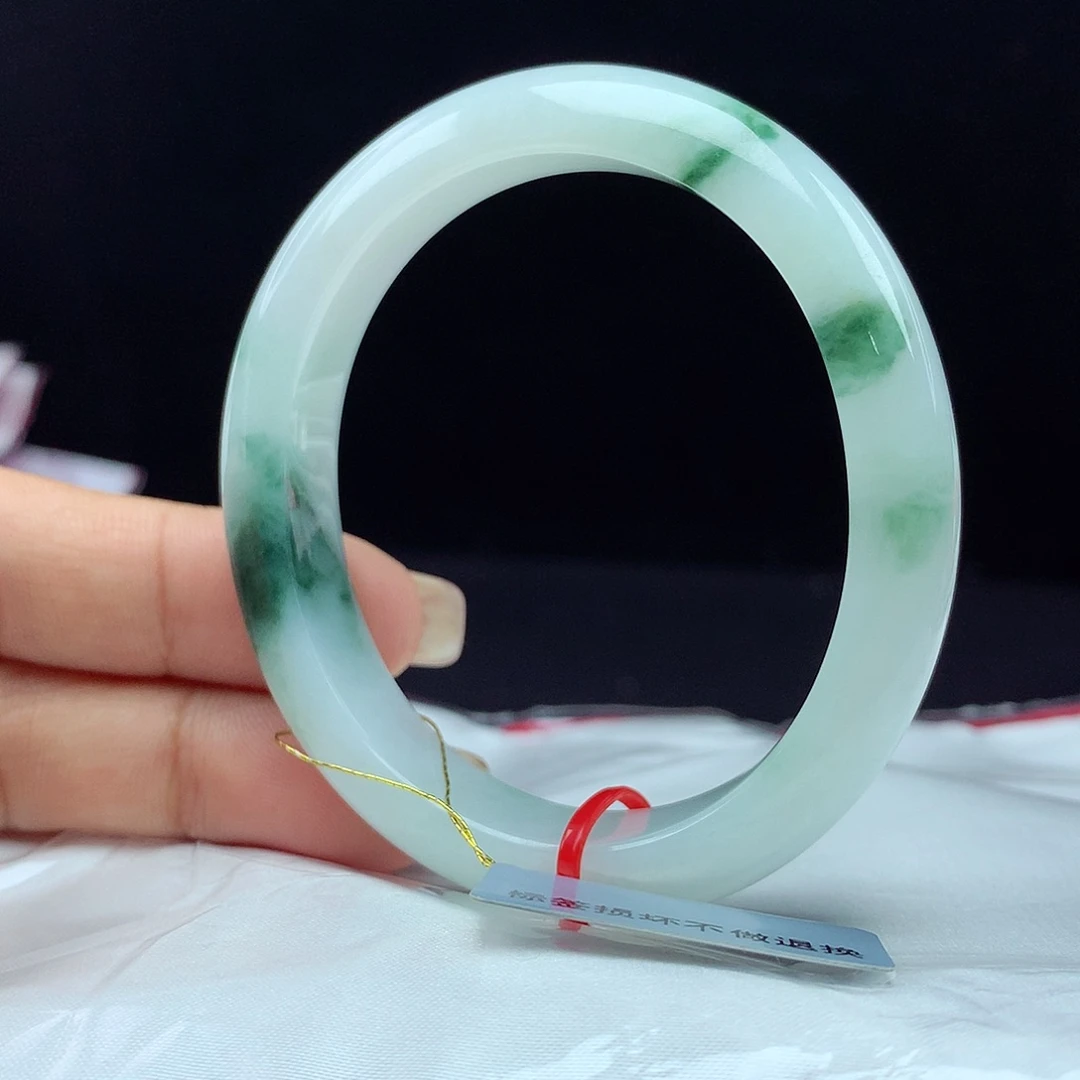 翡翠手镯未镶嵌54圈贵妃 0458