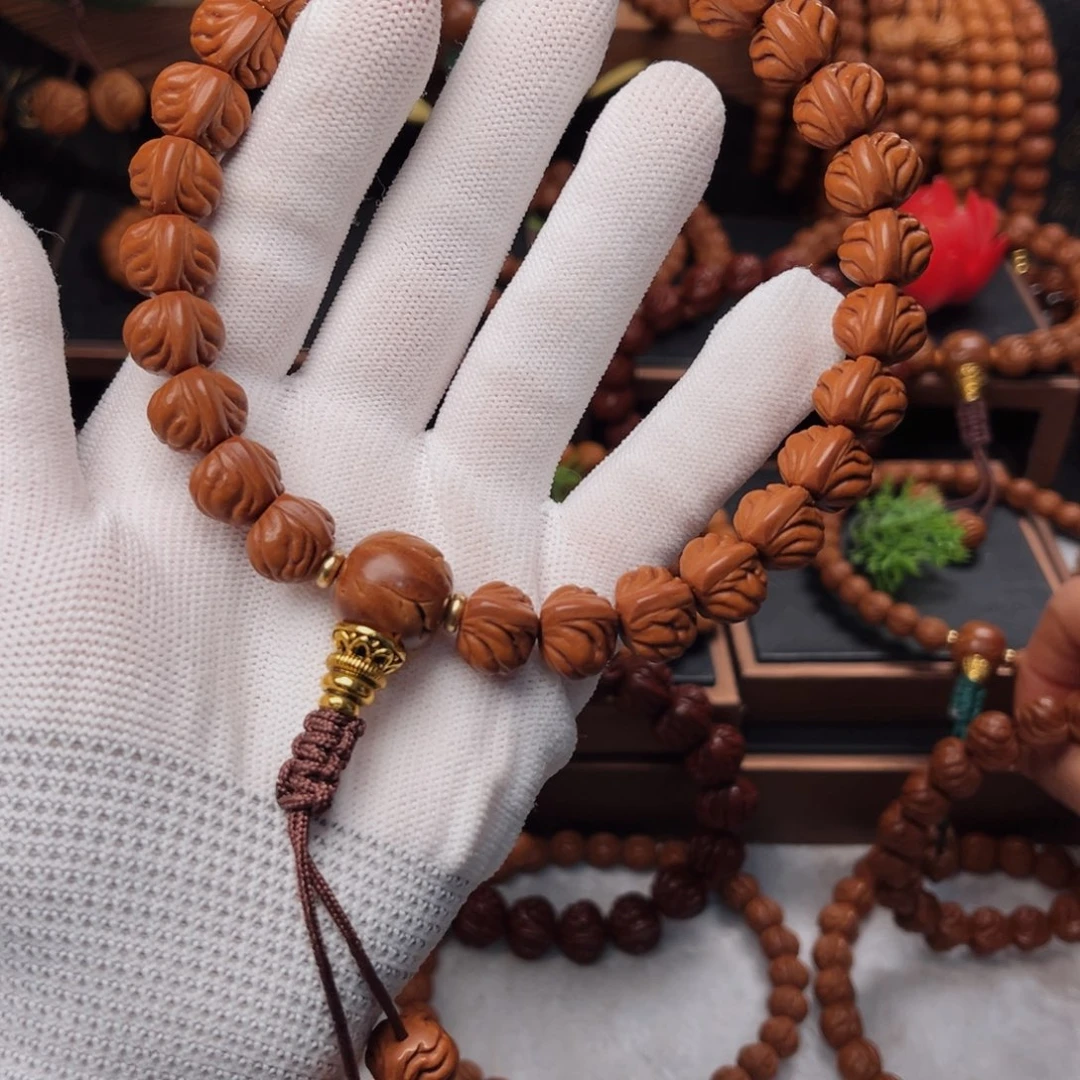 吊坠桃核十**生14顶货双脊龙手持