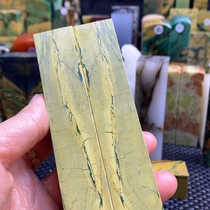 四川石左*青田石印章石