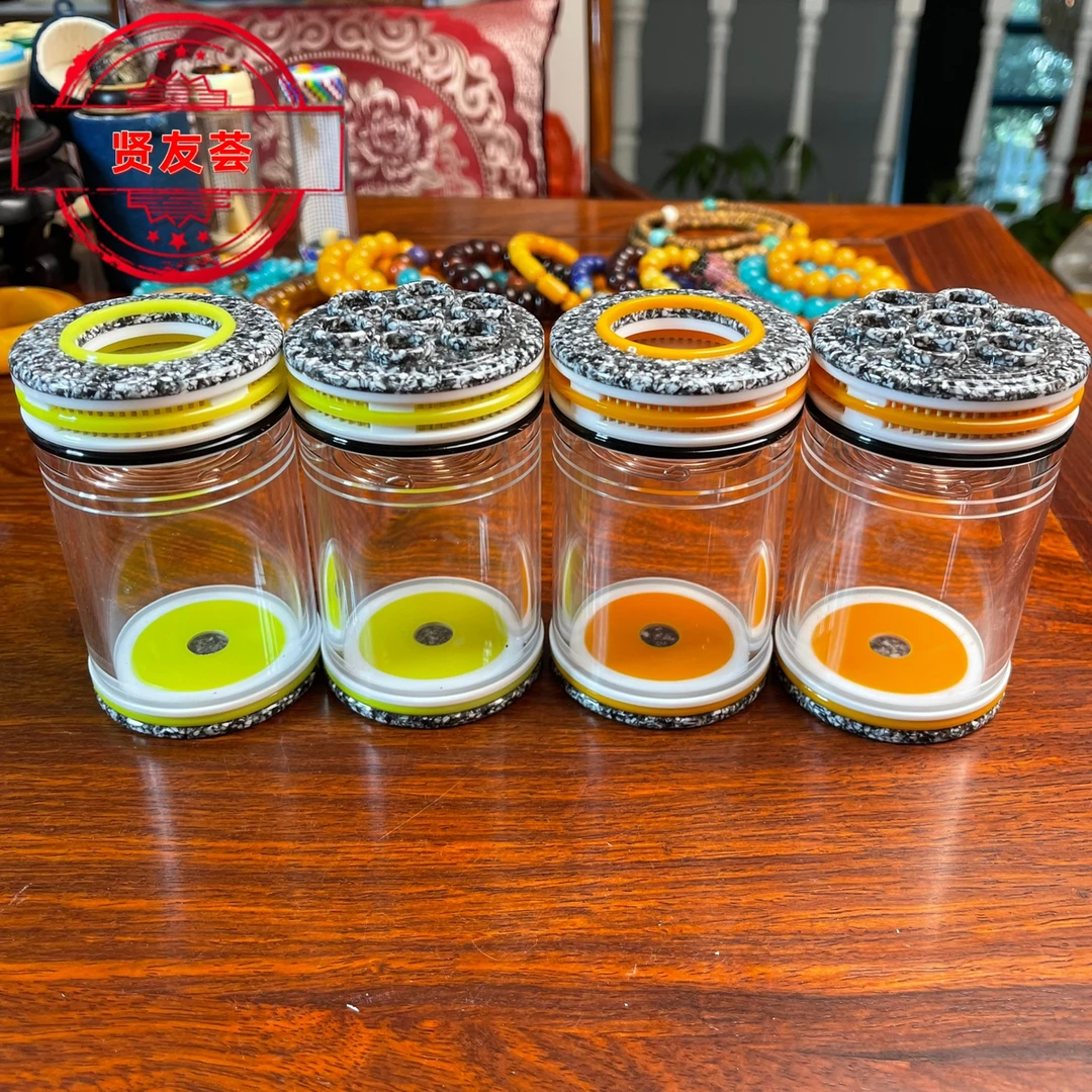 老谭罐 蝈蝈叫罐 蝈蝈罐有机玻璃鸣虫罐60直径 高100蝈蝈鸣虫虫具