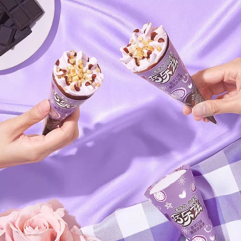 【5支】伊利巧乐兹中脆筒多种口味冰淇淋