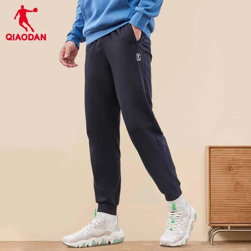 乔丹运动长裤男士2025春季厚款户外宽松针织时尚潮流百搭休闲裤女