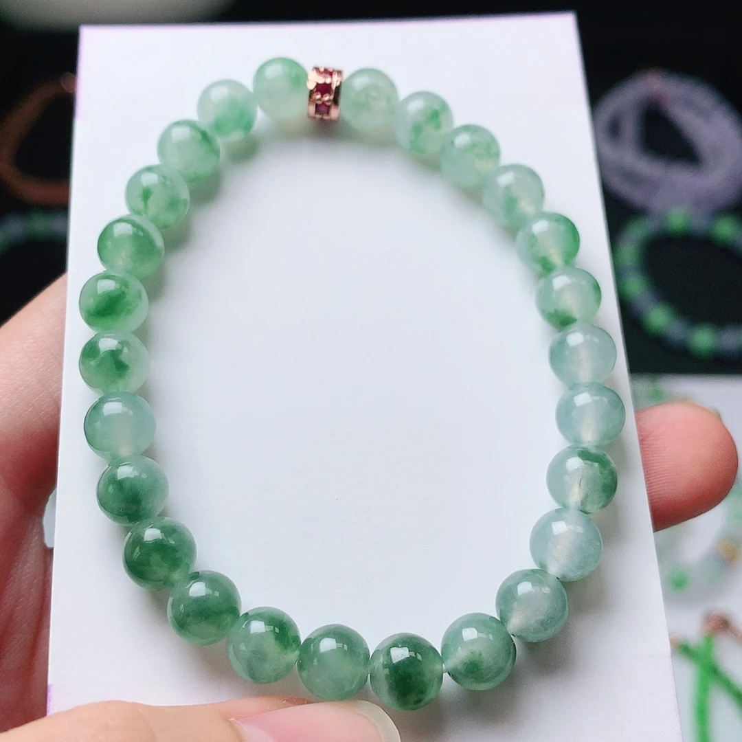 未镶嵌手链翡翠翡翠