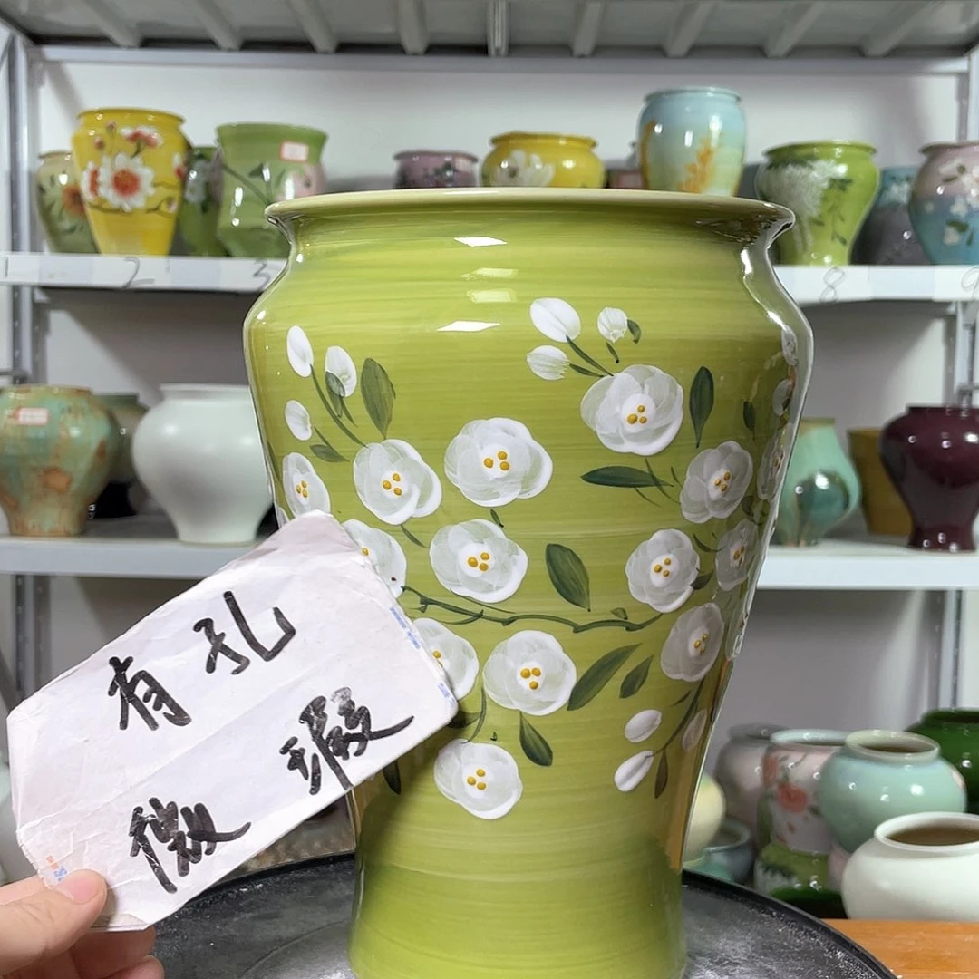 景德镇陶瓷花盆花器暇256