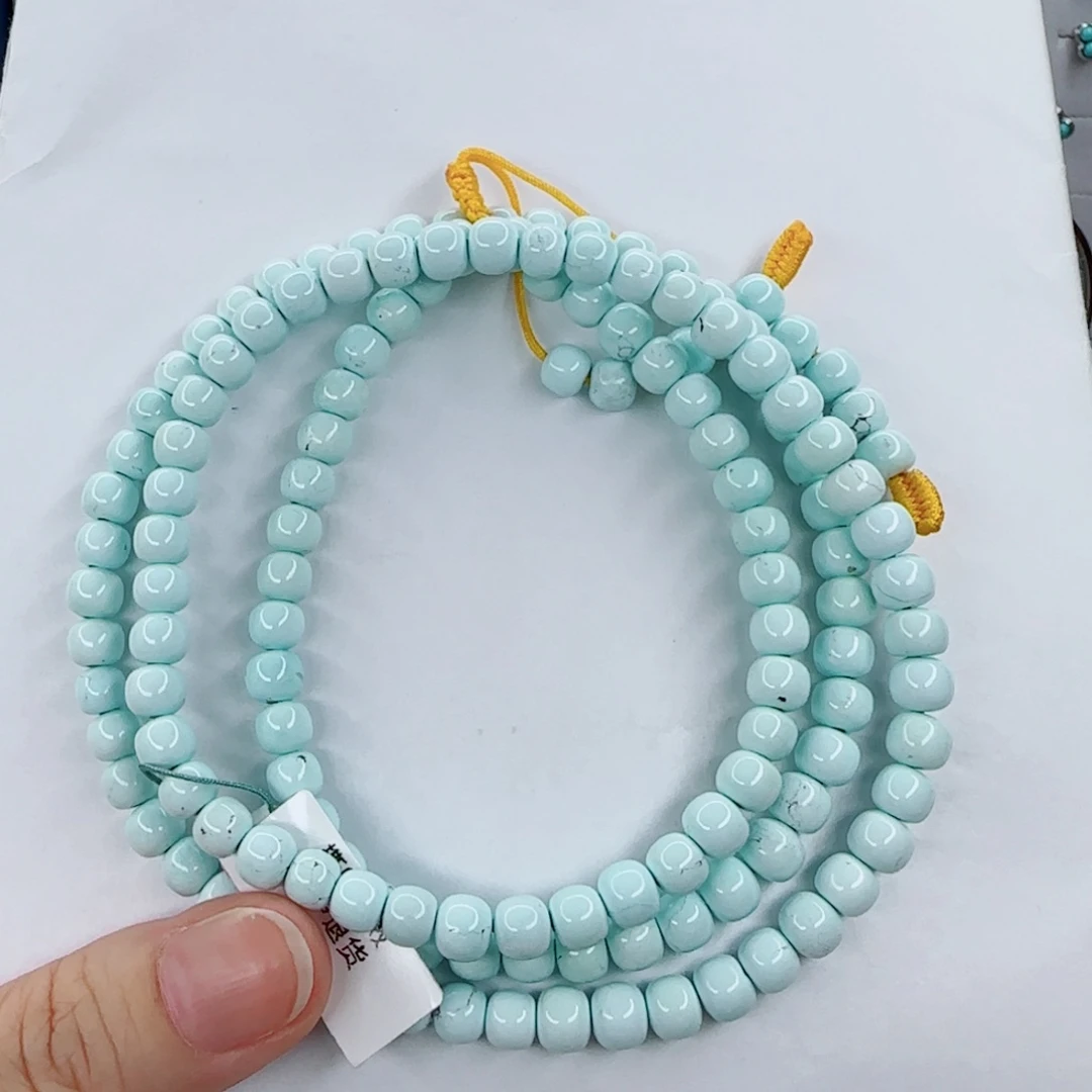 绿松石未镶嵌颈饰