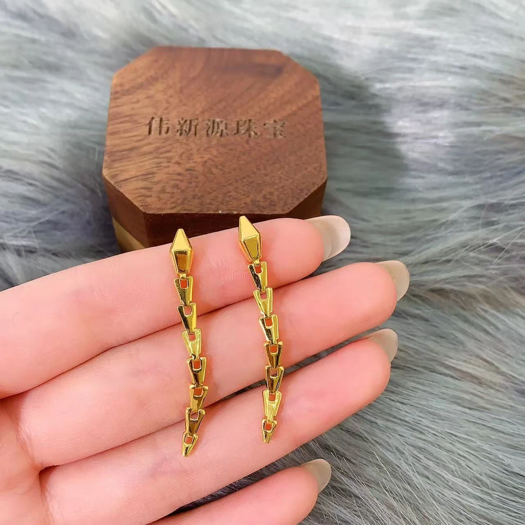 【伟新源】足金999 5G工艺   蛇直针5.19克