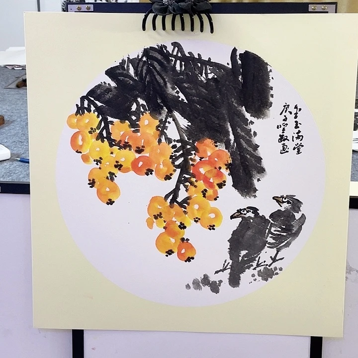 国画张圣敏先生纯手绘作品