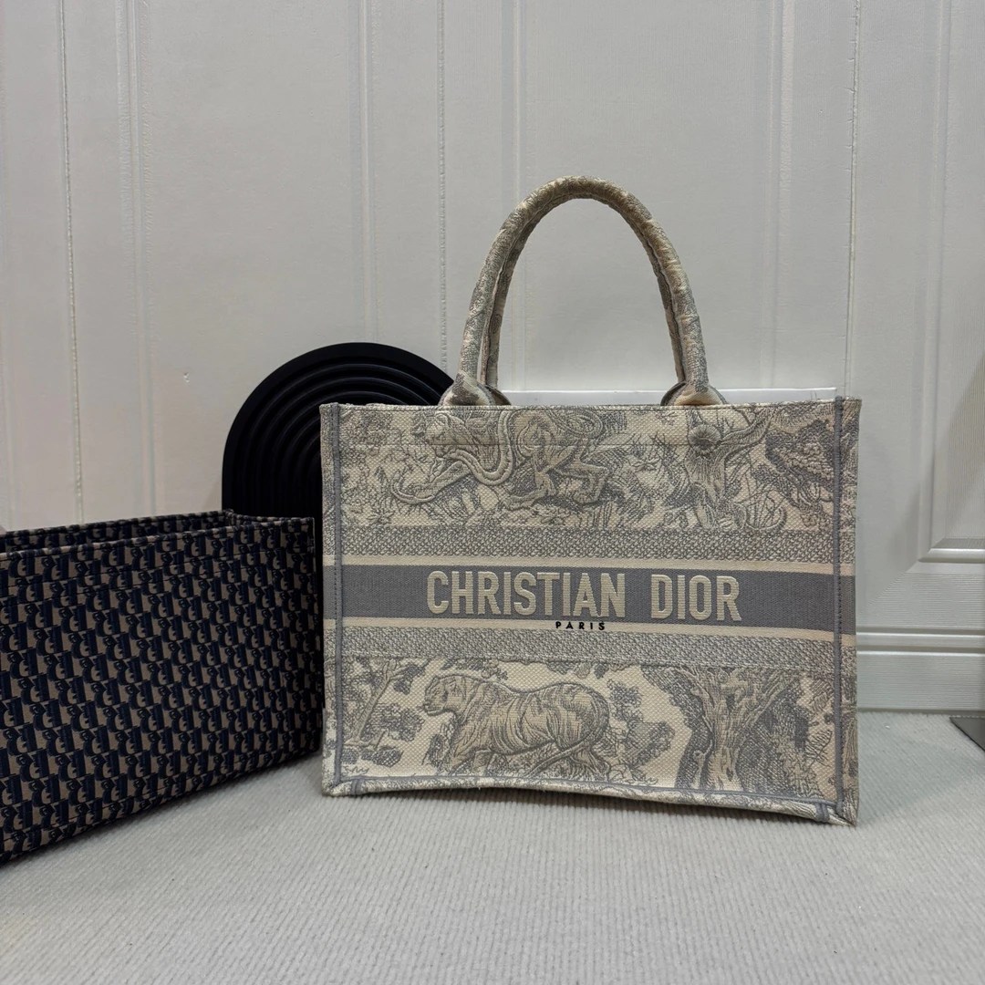 95新 DIOR/迪奥 迪奥动物园托特中号