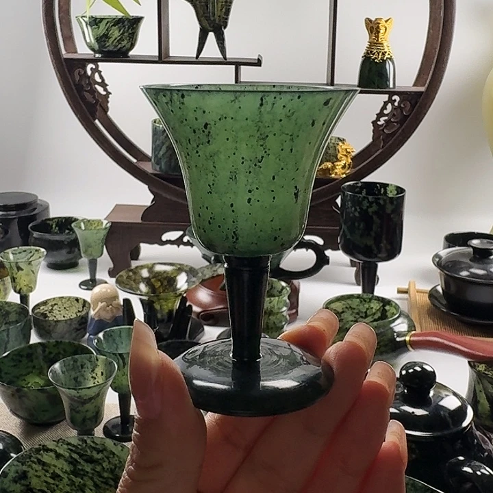 红****手工艺品琉璃珍藏款高脚酒杯