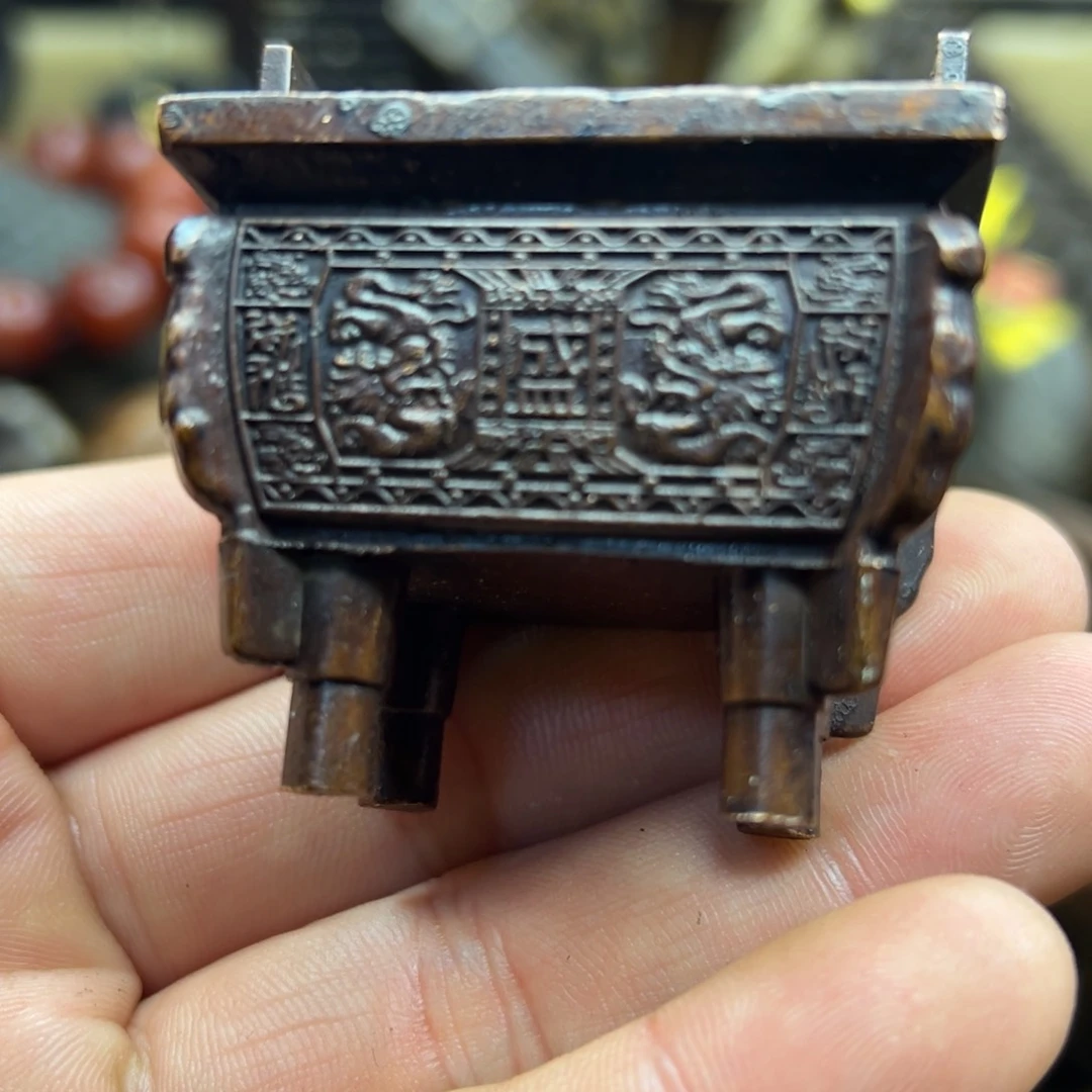 铜摆件欢迎欢迎你