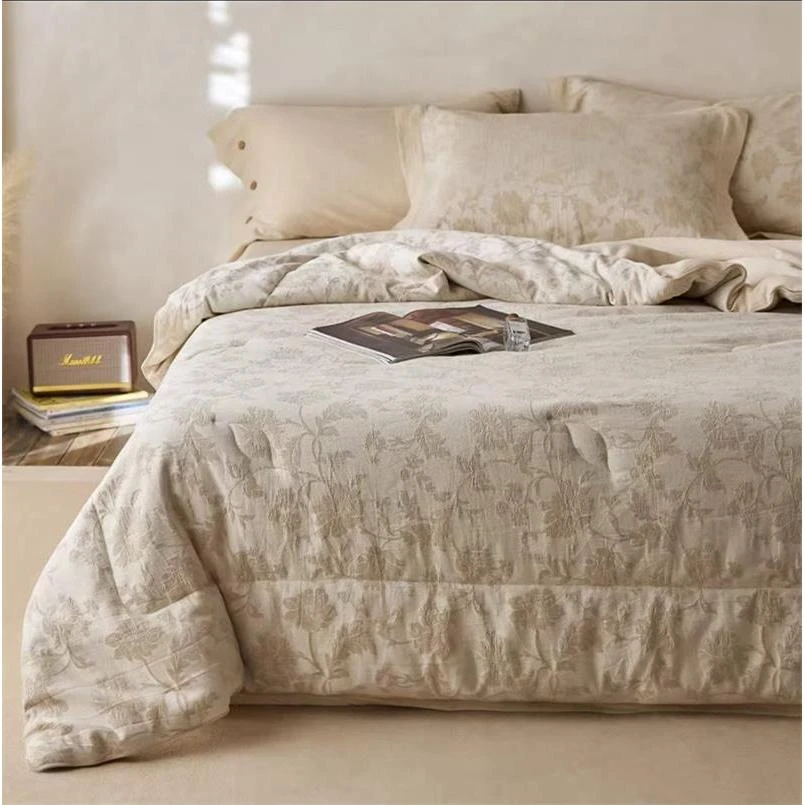 【超级红】芳华 棉麻夏被