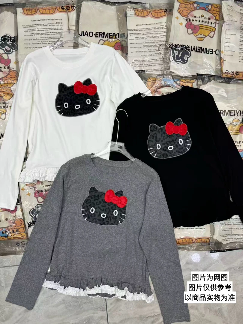 蜜蜜家欧货卡通大码上衣减龄