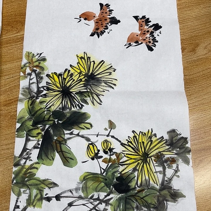姜奇老师花鸟作品69×34