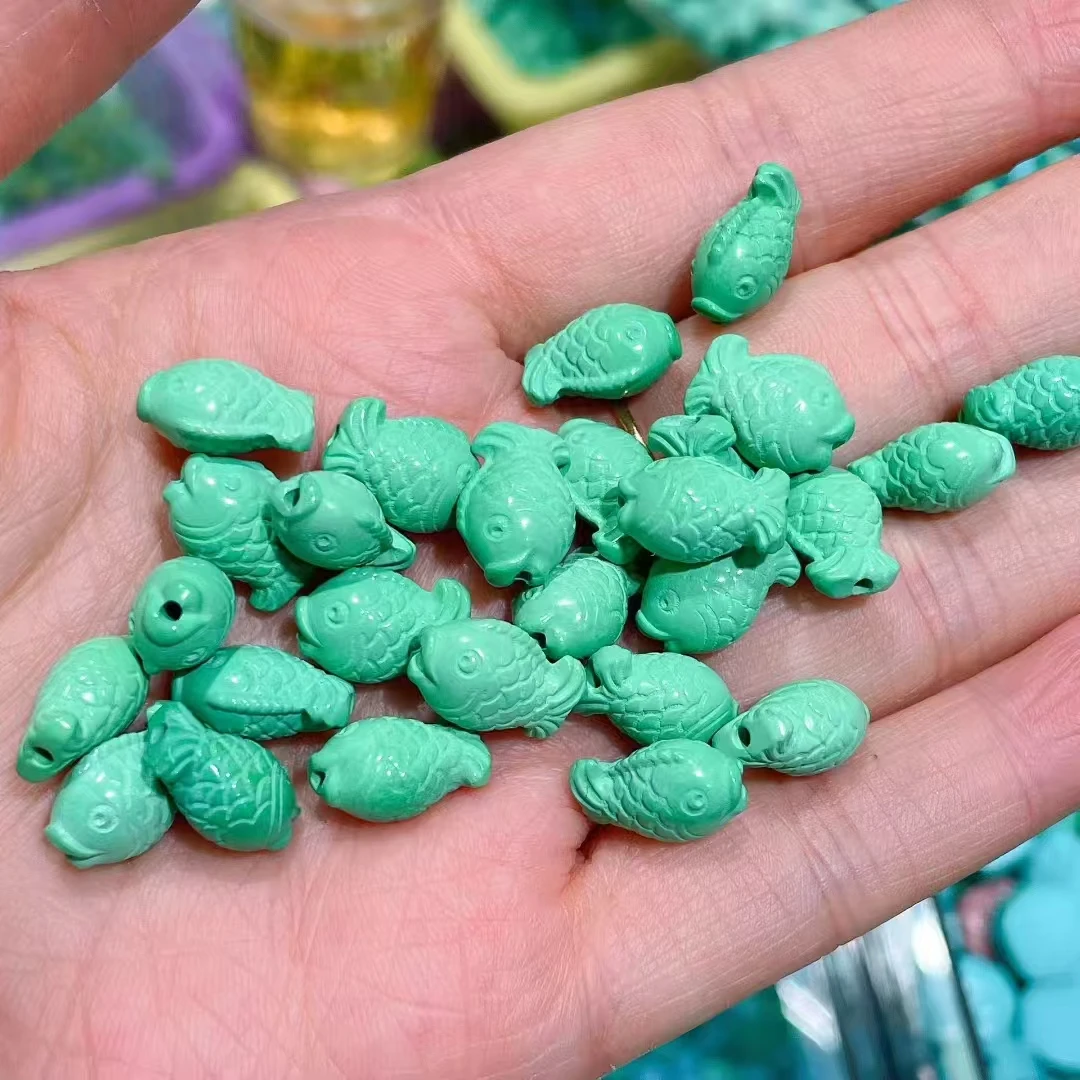 精美雕刻蒙松年年有鱼