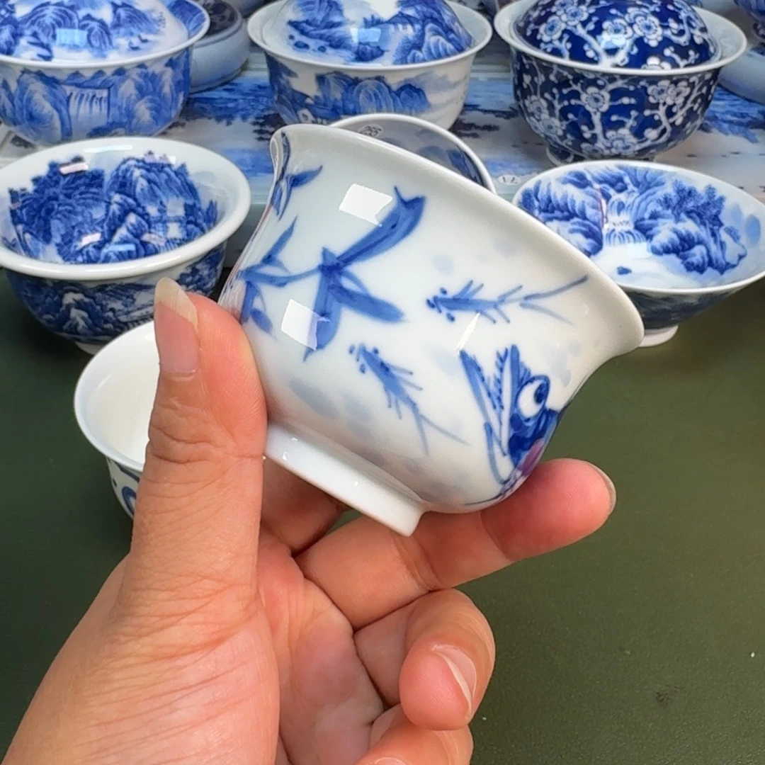 景德镇纯手绘茶具圆圆294