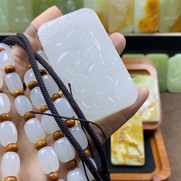 石材人*生肖牌子一套