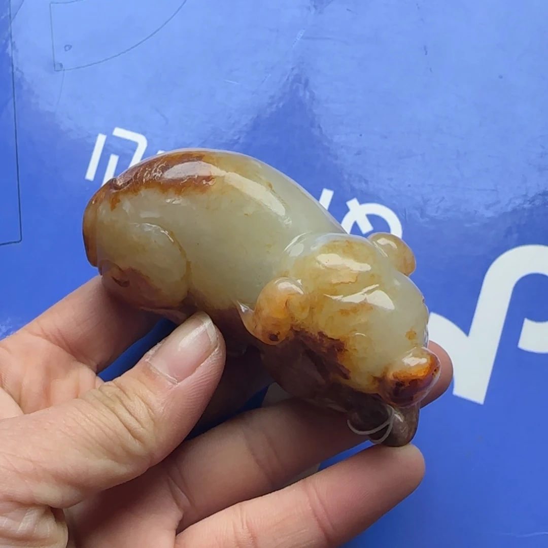 和田玉把件未镶嵌甜***娃