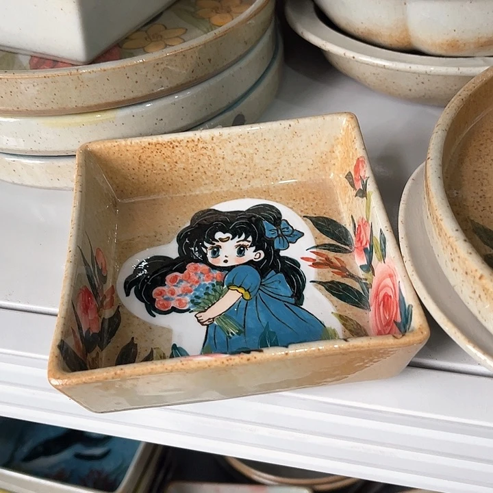 陶景德镇釉下手绘陶瓷